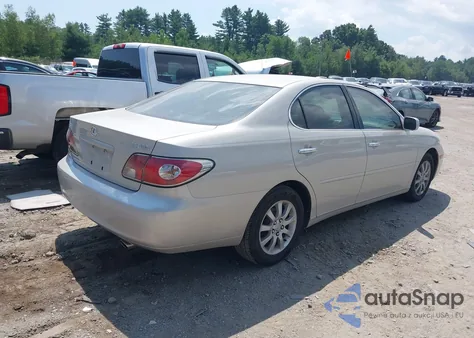 2004 Lexus Es from USA, damaged, VIN JTHBA30G540005154